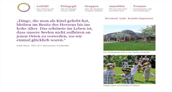 Desktop Screenshot of kiga.waldorfschule-uhlandshoehe.de